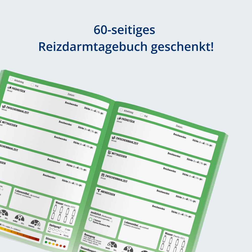 Reizdarmtagebuch geschenkt