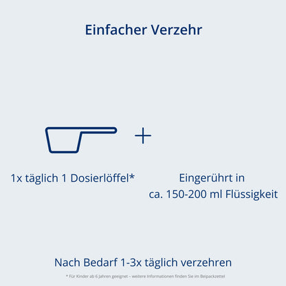 Verzehrempfehlung