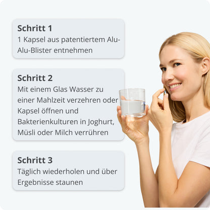 Schritte Kijimea K53 Advance short-hide