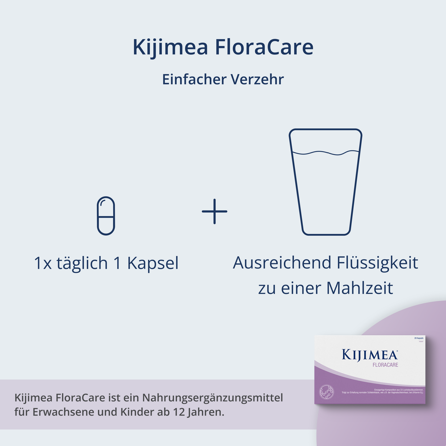 Verzehrempfehlung FloraCare
